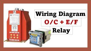 Earth Fault Relay connection diagram | overcurrent relay connection diagram | Current Transformer |