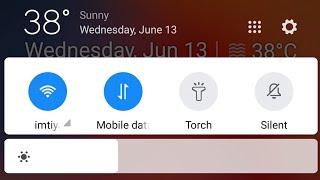 How to get Miui 10 Status bar in Miui 9