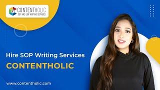 SOP Writing Services in Delhi, India - Hire Expert SOP & LOR Writers @ Contentholic