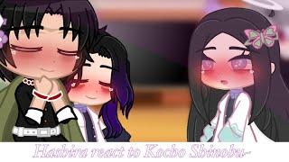 Hashira react to Kocho Shinobu | Demon Slayer | GiyuShino | Manga Spoilers | 8k Special | Cherry~ 