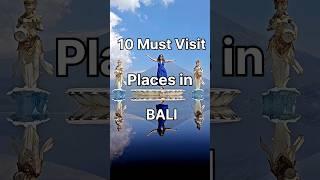 10 Must Visit Places in Bali | Bali places | Bali vlog | Bali best places to visit