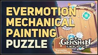 Evermotion Mechanical Painting Puzzle Genshin Impact