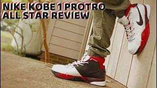 NIKE KOBE 1 PROTRO ALL STAR REVIEW & DOPE ON FEET LOOKS!!