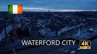 Waterford City, County Waterford, Ireland - 4K DJI mini 2 Drone Footage