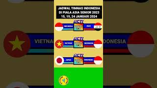 JADWAL PIALA ASIA SENIOR 2023#shorts#feedshorts#jadwalpialaasia2023#indonesiavsirak#pialaasia2023