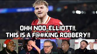 Liverpool's Haters DEVASTATED!!  Reaction to Kvara Offside & Elliot Goal