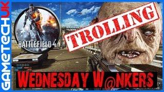 Battlefield 4 Caspian Border Funny Trolling Video with the Wednesday W@nkers.