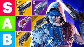 Ranking the Best HAND CANNONS in a Tier List (The Final Shape)