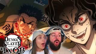 ¡¡ESTE FINAL DE TEMPORADA ES INCREÍBLE!! - REACCIÓN 4X08 KIMETSU NO YAIBA (DEMON SLAYER)