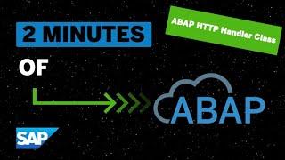 ABAP: ABAP HTTP Handler Class