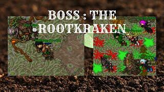 TIBIA- BOSS THE ROOTKRAKEN - PODZILLA