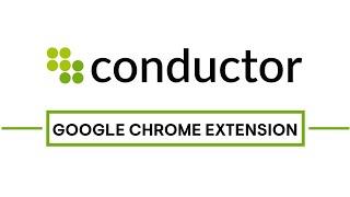 Conductor's SEO Chrome Extension | Conductor for Google Chrome