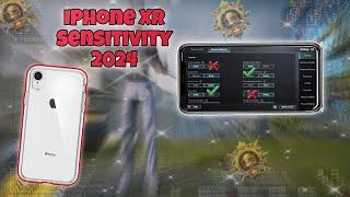 iPhone XR sensitivity in 2024 pubg and bgmi| bgmi and pubg best sensitivity