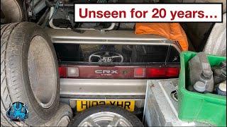 Barn Find 90s Honda CRX VTEC Hot Hatch not seen for 20yrs!