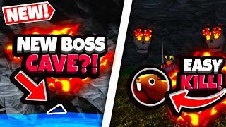 NEW SECRET BOSS?! HOW TO DEFEAT MARVIN? in ROBLOX THE SURVIVAL GAME!