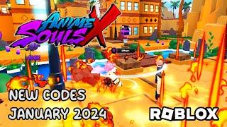 Roblox Anime Souls Simulator X -New Codes January 2024