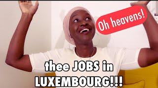 What kind of Jobs are you likely to find in Luxembourg? Is it just a financial Hub?