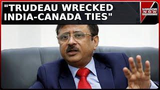 Watch: Recalled Indian Envoy Sanjay Verma Exposes Canada Govt: 'Trudeau Wrecked India-Canada Ties