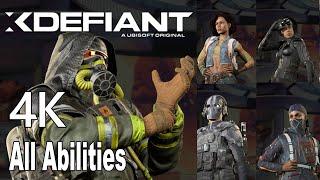 xDefiant All Abilities Gameplay Showcase 4K