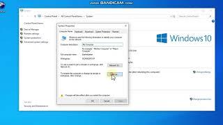 How to change Computer name in Windows 10?