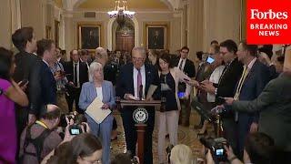 BREAKING NEWS: Senate Democratic Leaders Hold Press Briefing Amidst Calls For Biden To Drop 2024 Bid