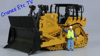 Diecast Masters Caterpillar D8 Dozer Waste Handler Configuration by Cranes Etc TV