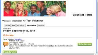 Volunteer Portal Tutorial