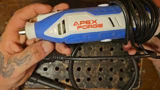 The new Apex forge flex shaft and how to install it onto a Dremel and other Rotary carvers.