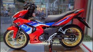 Honda Winner X150i HRC 2023 - Trắng Xanh Đỏ mâm Vàng Đồng - Walkaround