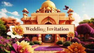 Wedding Invitation, #whatsappstatus, #happywedding, #wedding