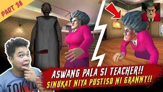Aswang si Teacher Nagkita Sila ni Granny! - Scary Teacher Part 38