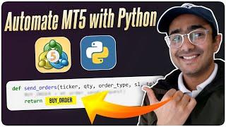 How to send BUY SELL orders to MT5 using Python 