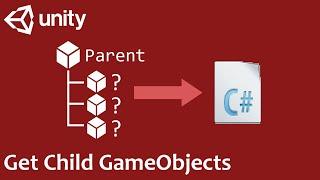 Unity C# - How to get child gameobjects (+ Extension Methods)
