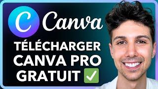 Comment télécharger Canva Pro gratuitement - Tutoriel Débutant