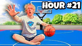 I Survived 24 Hours On My Basketball Court