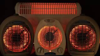  4 Heater Deep Fan Sounds with Metal Fan Noise For Sleeping, Relaxing and Reducing Stress