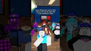 Movie in Class #shorts #short #roblox #funny #robloxmemes #Goldfishiess