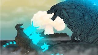 Godzilla Earth vs Godzilla Minus One || ANIMATION