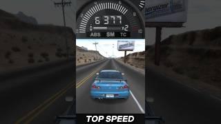 Nissan Skyline TOP SPEED || Removed Top Speed Limiter || NFS ProStreet #nfs #racing #shorts