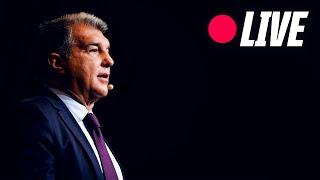  LIVE | JOAN LAPORTA PRESS CONFERENCE | FC Barcelona