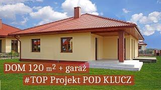 Oglądamy dom parterowy 120 m2 POD KLUCZ! #PROJEKT Ile kosztuje mały dom nad jeziorem? Budowa domu