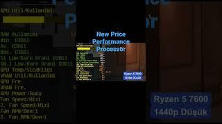 AMD Ryzen 5 7600 Vs Ryzen 7950X Valorant Fps #shorts #amd #ryzen #news #gamer #valorant