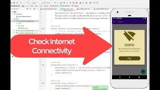 How to Check Internet Connection Continuously in Android | Java | Android Studio