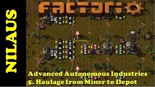 AAI Mod Tutorial 5 - Automatic Haulage from Miner to Depot