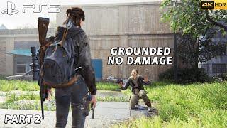 The Last of Us 2 Remastered PS5 Aggressive & Stealth Gameplay - Seattle Day 1 ( GROUNDED/NO DAMAGE )