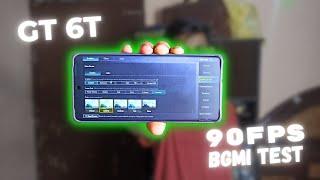 Realme GT 6T - 90 FPS BGMI Test | Is it Smooth ?