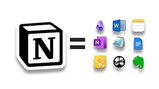 How I use Notion to combine all note apps into one (Free Notion Template)