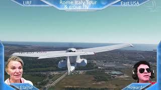 Tour of Rome by Air in Microsoft Flight Simulator 2020