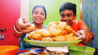 MOM & SON PANIPURI/GOLGAPPA/FUCHKA CHALLENGE #panipurichallenge #fuchka #golgappa #eatingchallenge