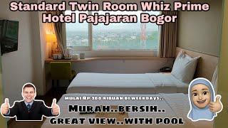 Standard Twin Room With Breakfast @ Whiz Prime Hotel Pajajaran Bogor